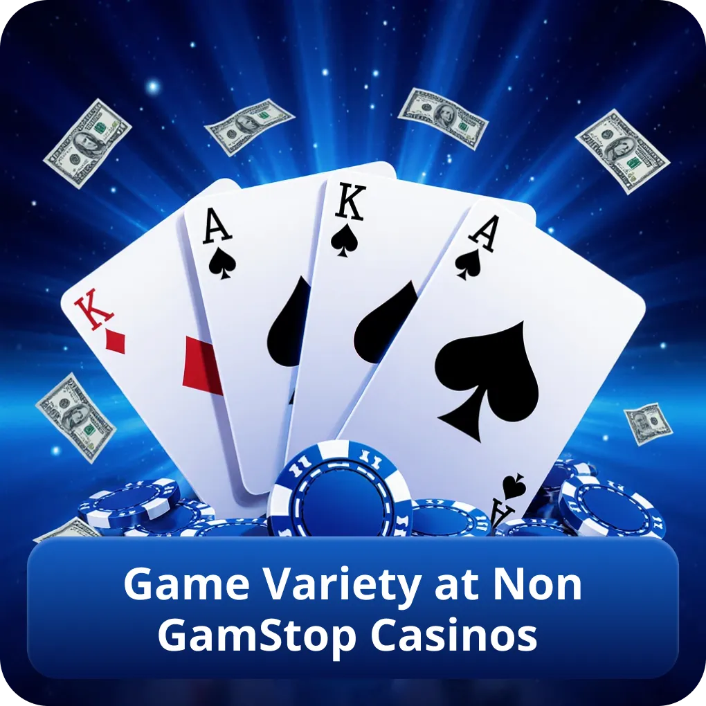 Game Variety at Non GamStop Casinos